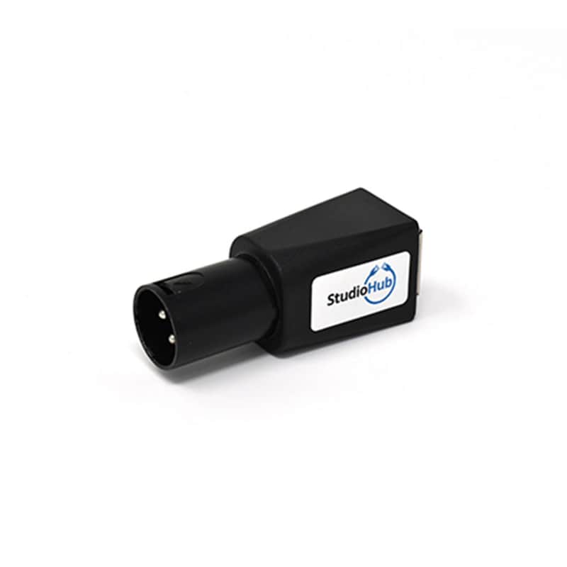 StudioHub ADAPT-LINK-XLRM - RJ-45 Female to Single XLR Male Adaptor image 1