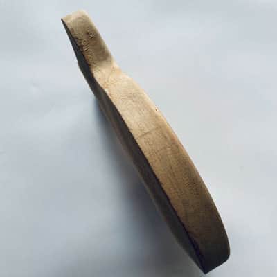 Veneer Mahogany DIY Project Guitar Single Cut Basswood Body image 13