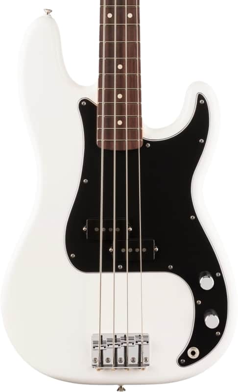 Fender Player II Precision Bass 4-String Bass Guitar, Rosewood Fingerboard, Polar White image 1