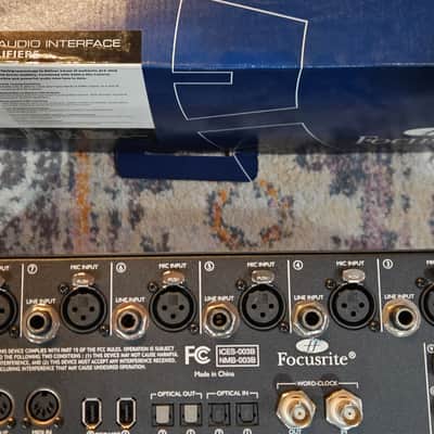 Focusrite Liquid Saffire 56 Firewire Audio Interface 2010s - Black image 3