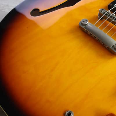 2011 Epiphone "The Dot" Semi-Hollow (Brown Sunburst) image 4