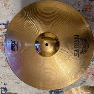 Sabian B8X Cymbal Set: 14" Hi Hats, 14" Thin Crash, 18" Crash Ride, & B8 Pro 16" O-Zone Crash image 11