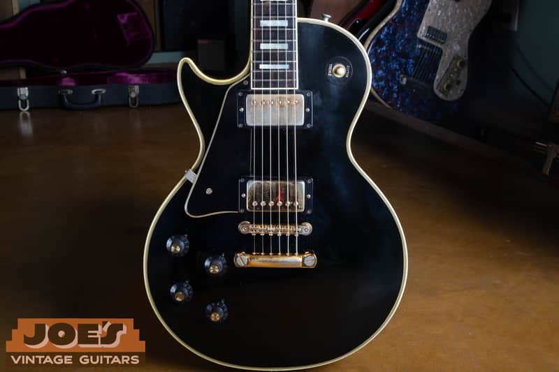 LEFTY! Gibson Les Paul Custom 1969 - Black image 1