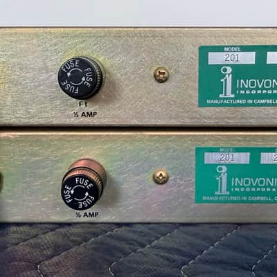 Inovonics 201 comp/limiter consecutive s/n PAIR. Inp transformer option, serviced image 6