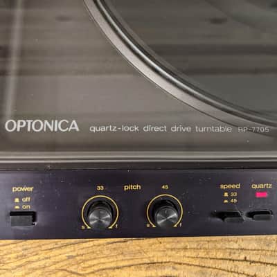 OPTONICA RP-7705 Quartz Direct Lock Turntable - For Pick Up in Milwaukee, WI image 6