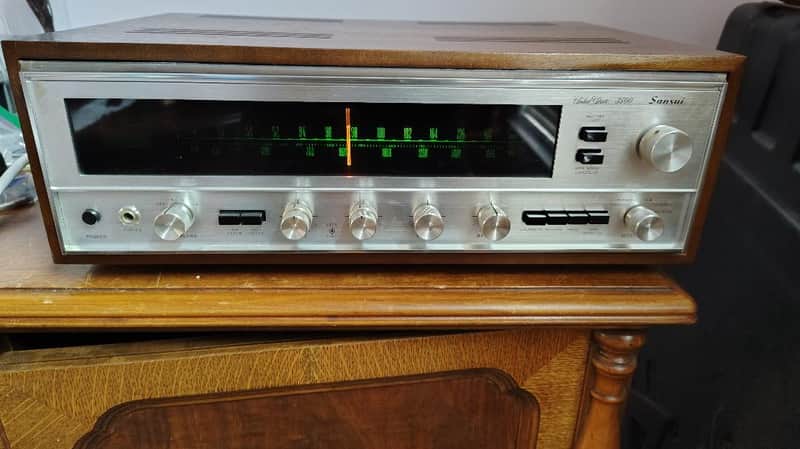 Sansui 3500 receiver in excellent condition serviced. - 1970's image 1
