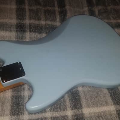 Custom Cobain Skystang Mustang Mim Fender Neck Sonic Blue image 3