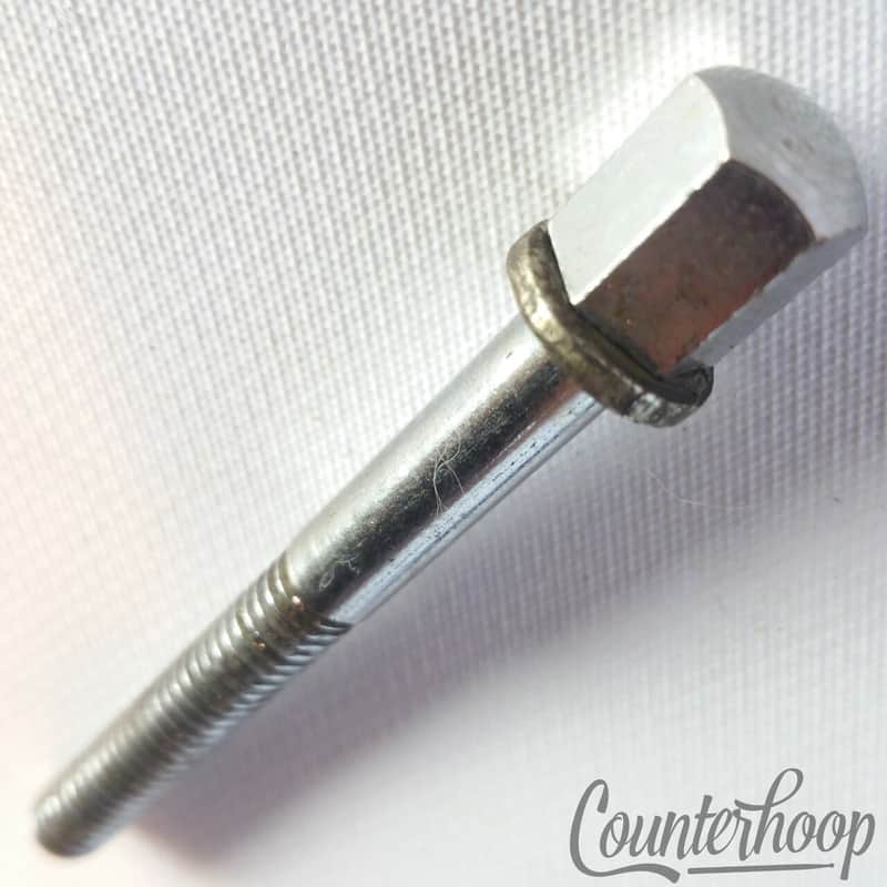 Walberg&Auge 2" Hex T-Rod Tom/Snare Drum Tensioner Chrome W&A Leedy 40s Tension image 1