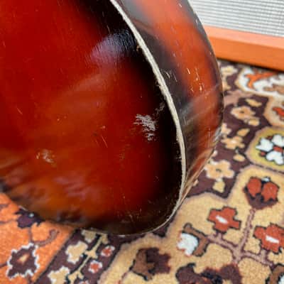 Vintage 1950s Gallotone Champion *John Lennon* Original Acoustic Guitar *RARE* image 8