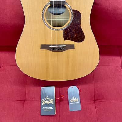Seagull S6 Original QIT Acoustic-Electric Guitar - Natural image 3