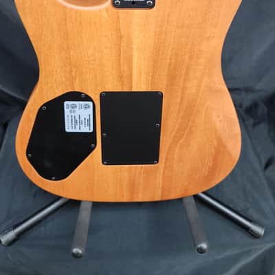 Fender American Acoustasonic Stratocaster Acoustic Electric Guitar, Transparent Sonic Blue, Ebony Fingerboard, with Gig Bag image 6