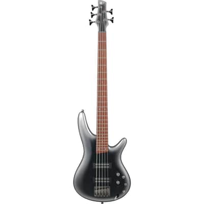 Ibanez SR Standard 5-String Electric Bass - Midnight Gray Burst image 2