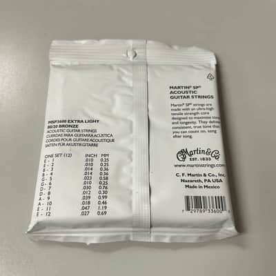 Martin MSP3600 - 12-String Acoustic Guitar Strings - 1 Pack image 2