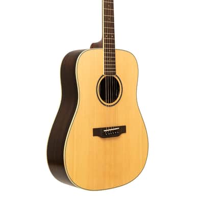 Crafter ES-ROSE TE NAT ES Series Orchestra Solid Sitka Spruce Top Mahogany Neck 6-String Acoustic-Electric Guitar w/Gig Bag image 1