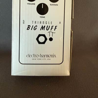 JHS Electro-Harmonix Triangle Big Muff Reissue with Illuminati Mod 2018 - Silver image 7