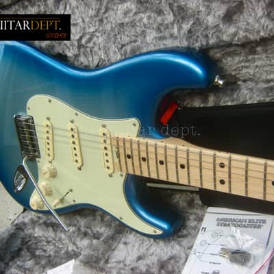♚MINT♚ 2019 FENDER AMERICAN ELITE STRATOCASTER USA ♚ SKYBURST !♚ MAPLE CAP♚ Ultra image 20