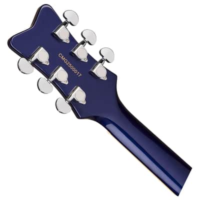 Used Gretsch Streamliner Jet 1 Pickup Electric Guitar - Midnight Blue image 5