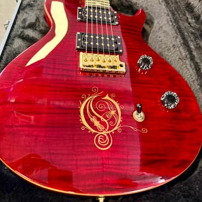 PRS SE Mikael Akerfeldt Electric, Black Cherry with Hardshell Case - Pre Owned image 5