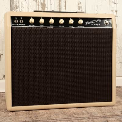 Headstrong Lil' King S Reverb 1x12 Combo - Blonde Tolex, Oxblood Grille image 3