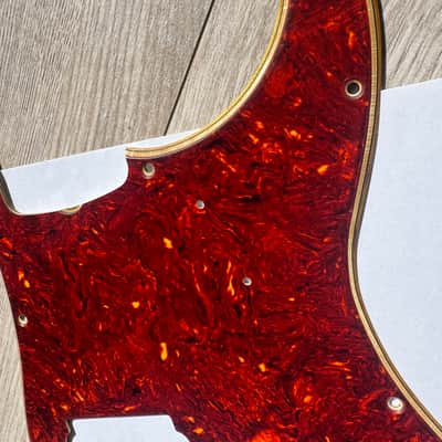 62 Fender Precision Tortoise vintage Celluloid 60's USA RI pickguard 68 71 image 10