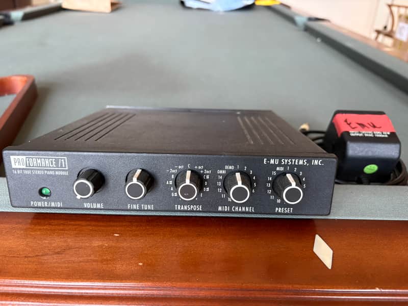 E-MU Systems Proformance/ 1 MIDI PIANO sound module image 1