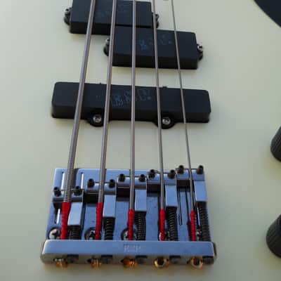 1980's ESP Horizon 5 String Bass Guitar JAPAN, Great Condition & Hard To Find, All Original W/OHSC image 4