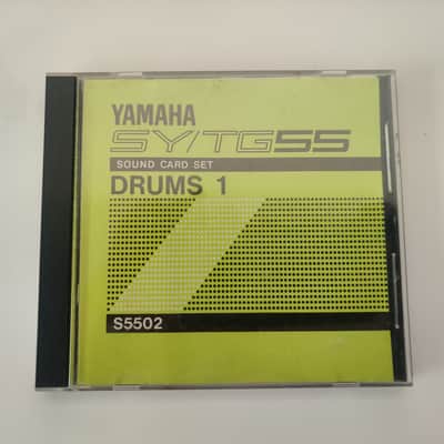 Yamaha SY/TG55 Sound Card Set - DRUMS 1 - S5502 1990