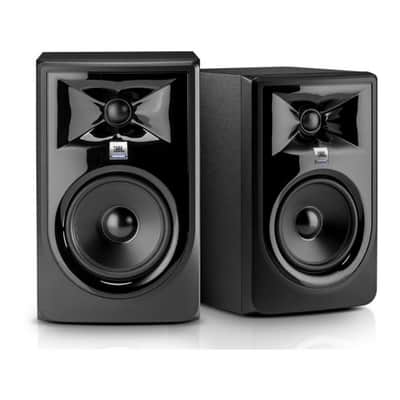 JBL 305P MKII Powered 5-Inch Two-Way Studio Monitor Bundle (Pair) image 12