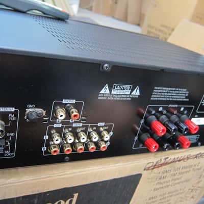Sherwood RX-4109 Stereo Receiver, Remote, Box, Discrete Outputs, 105WPC, Designed USA Black image 3