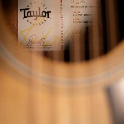 Taylor 150ce Bajo Quinto 12-String Acoustic/Electric Guitar - Sapele/Spruce with Gig Bag image 14