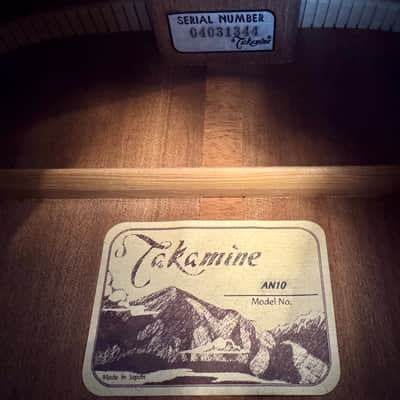 2004 Takamine AN10 image 12