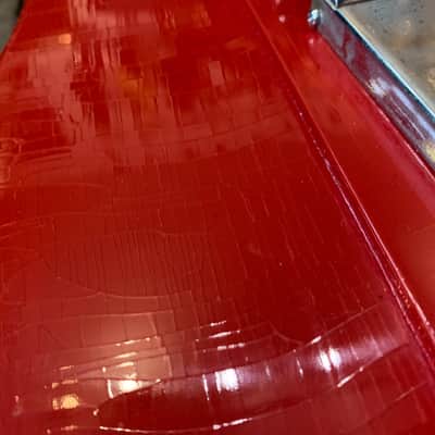 2022- 1963 Firebird V Reissue with Maestro Vibrola Light Aged Cardinal Red Murphy Lab image 20