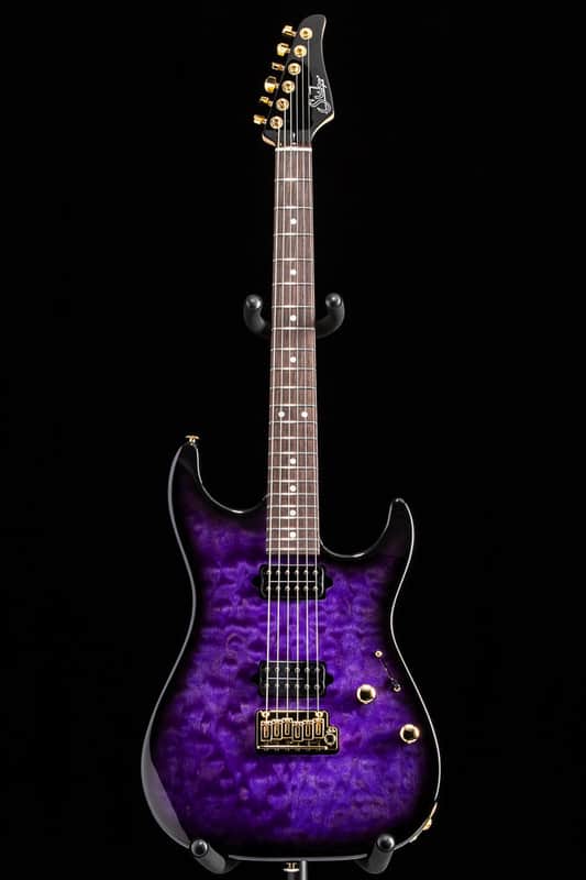 Suhr Standard Trans Purple Thin Burst Limited Edition image 1
