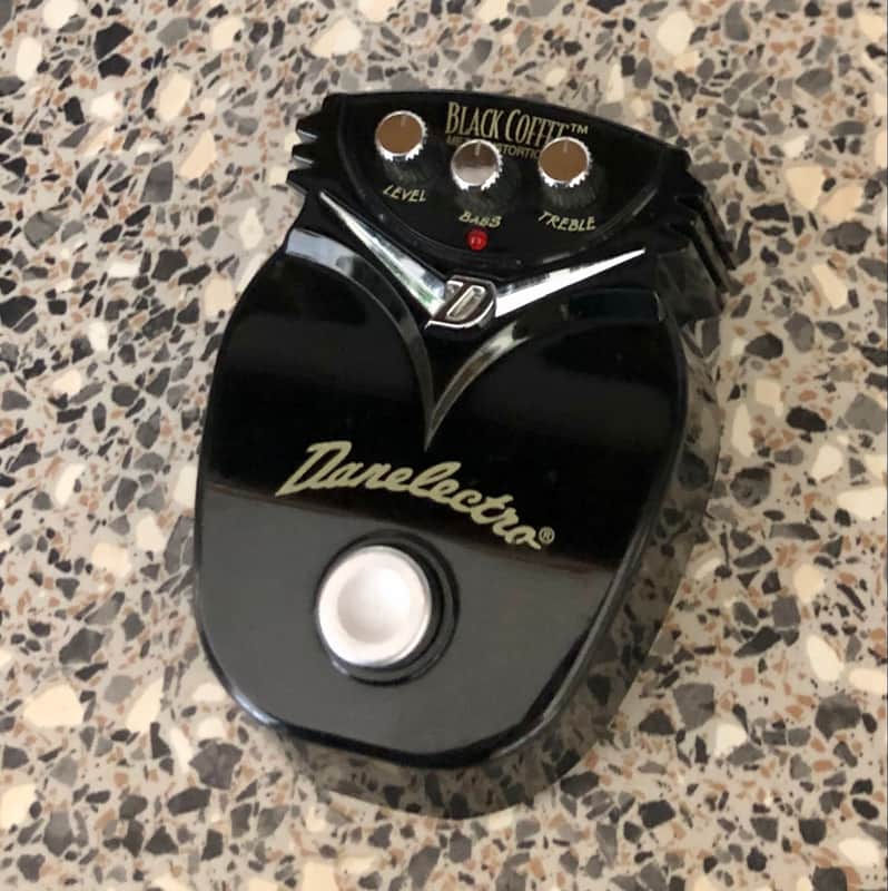 Danelectro DJ-21 Black Coffee Metal Distortion Pedal 2000s - Black image 1