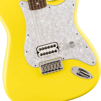 Fender Tom DeLonge Stratocaster Rosewood Fingerboard - Graffiti Yellow image 5