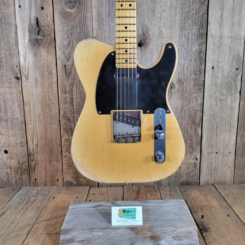 Nacho Guitars Blackguard Early 50s Telecaster 2025 W/ Case & All Accessories Mint - Blonde Butterscotch image 1
