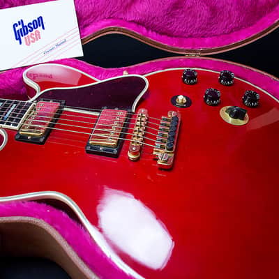 Gibson ES-355 B.B. King Lucille Signature 1990 - Cherry Red image 4