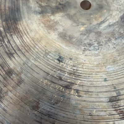 Manabu Yamamoto ART CYMBAL 16” ART CYMBAL 18” THIN - Hammered and Pre Patina’d PROTOTYPE image 11