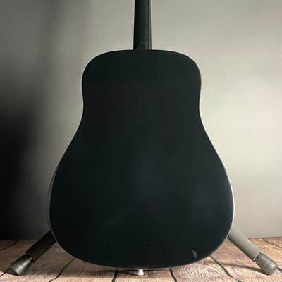 Fender CD-60 Dreadnought Acoustic w/Case, Walnut Fingerboard- Black image 9