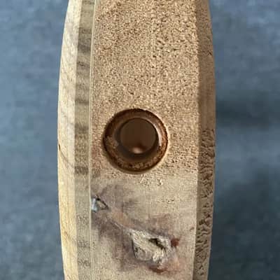Solid Wenge Wood Top Electric Bass Okoume Body DIY Project image 5
