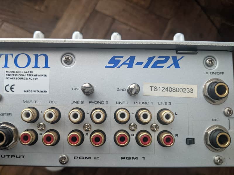 Stanton SA-12X Mixer Silver | Reverb
