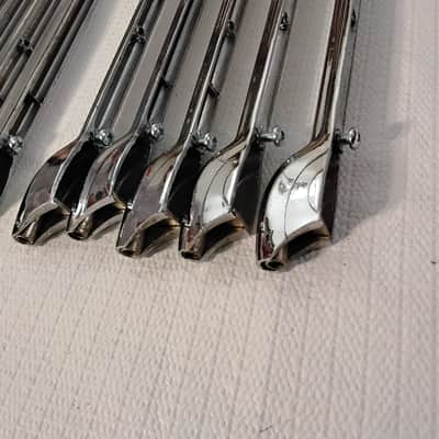 Premier Bass Drum Lugs Art Deco Style Pre 1969. - 10 In Total..Chrome..Worldwide Shipping image 4