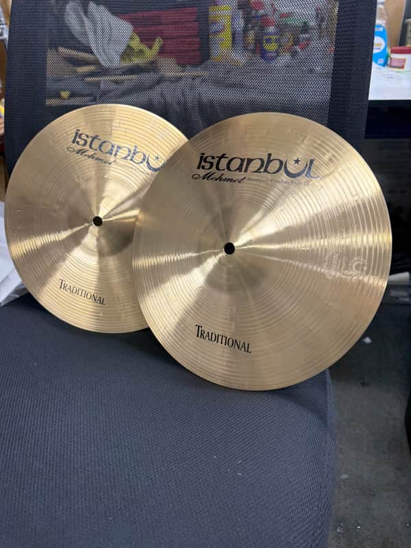 Istanbul Mehmet 12” Traditional series light hi hats image 1