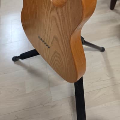 Fender Telecaster 1977 LH Left Hand Natural Ash Custom Gibson PAF Humbucker Vintage 70s American Tele USA 1970's Lefty Guitar image 25
