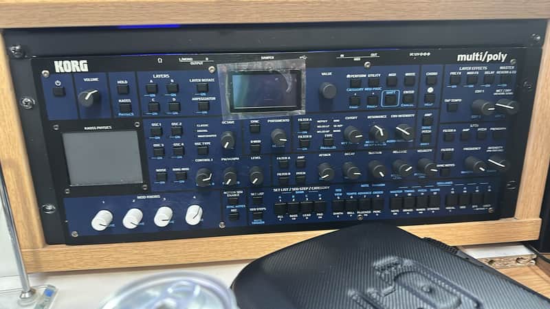 Korg Multi/Poly Rackmount Analog Modeling Synthesizer 2025 - Present - Black & Blue