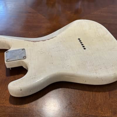 NOS Relic Alder MJT Hardtail Stratocaster Body only 4 lbs 6 oz with Fender Hardware! image 13
