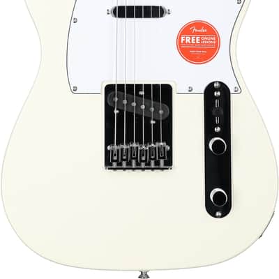 Squier Affinity Telecaster Electric Guitar, Laurel Fingerboard, Olympic White image 2
