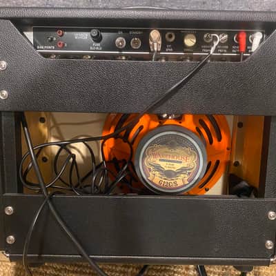 Vintage Sound Vintage Sound 35sc combo-Vibrolux Reverb Style 2023 - Black with black & tan grill cloth image 2