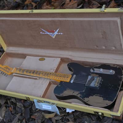 Fender Custom Shop Masterbuilt Austin Macnutt '52 Telecaster - Heavy Relic - Black image 13