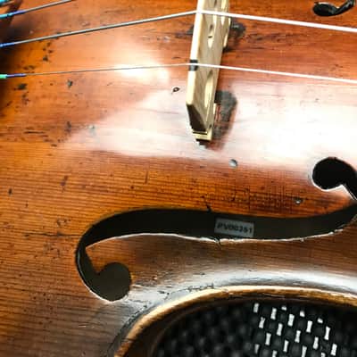 Powerful 1790ca Nicolas Augustin Chappuy Violin w/Appraisal image 24